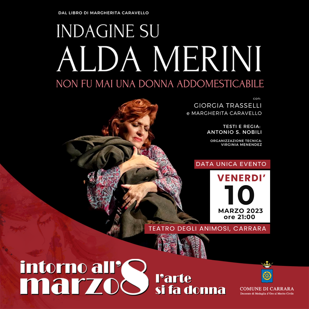 ALDA MERINI - ANIMOSI 10 MARZO 2023