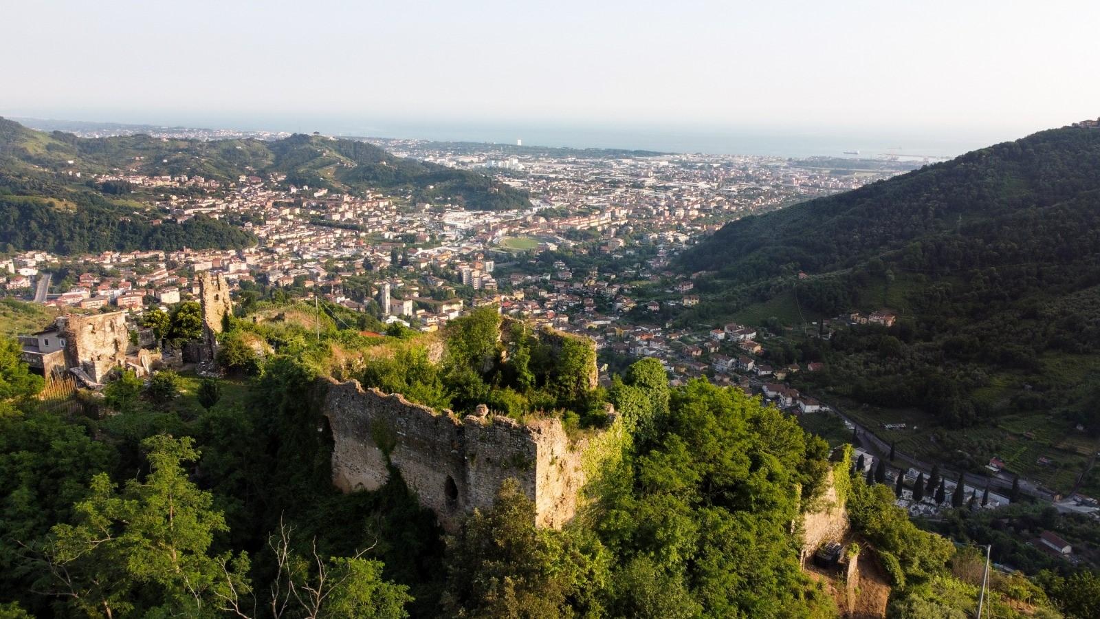 cammino di Aronte panorama