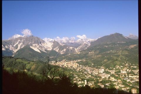 Panoramica di Carrara